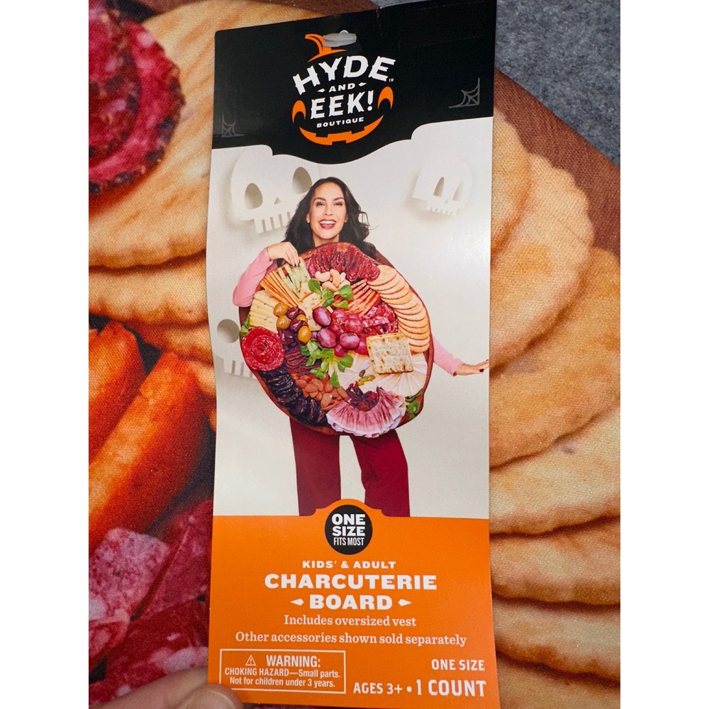 Hyde and Eek Boutique Charcuterie Board Costume Vest One Size Kids Adult